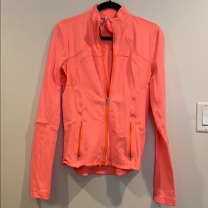 Coral Lululemon fitted Jacket